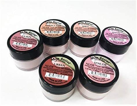 Mia Secret Nude Nail Art Powder Collection Set Of Colors Oz Buy Now With Express