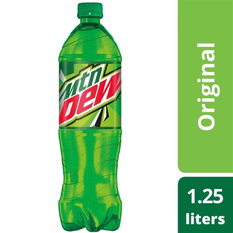 Mountain Dew Citrus Soda Pop, 1 Liter Bottle - Walmart.com