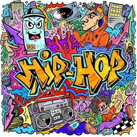 Hip Hop Graffiti Drawing