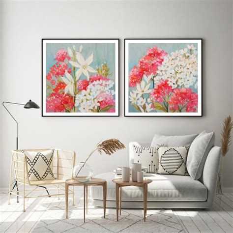 Wall Art Bloom 2 Sets Canvas Prints Poster Prints Art Prints