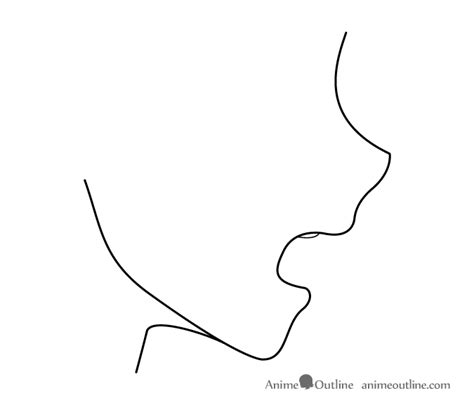 How to Draw Anime & Manga Mouths Side View - AnimeOutline