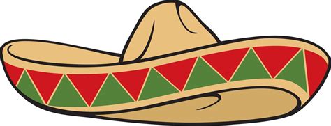 Sombrero Mexican Hat Color Vector Illustration 15620212 Vector Art