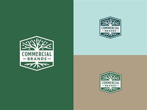 Commercial Brands Logo by Julianne Kemp on Dribbble