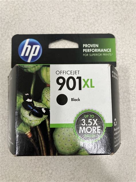 Hp 901xl Oem Ink Cartridge Black Sealed Expired July 2014 Fast Shipping 883585702602 Ebay