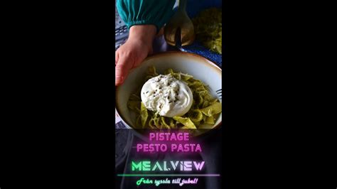 Pistage Pesto Pasta MealView YouTube