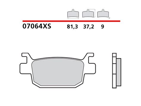 Juego De Pastillas De Freno Trasero Brembo Benelli Leoncino