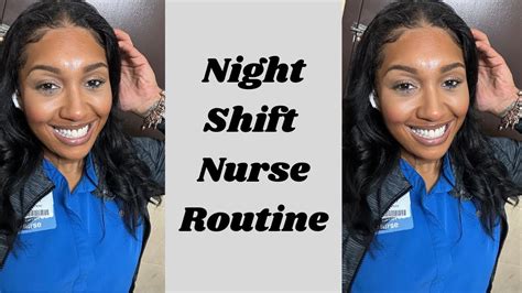 Vlog Night Shift Nurse Routine Grwm Mealprep My Night Shift Essentials Youtube