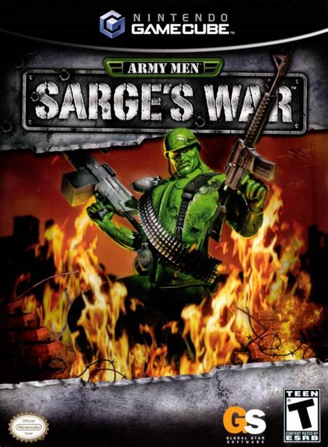 Army Men Sarges War Gamecube Game