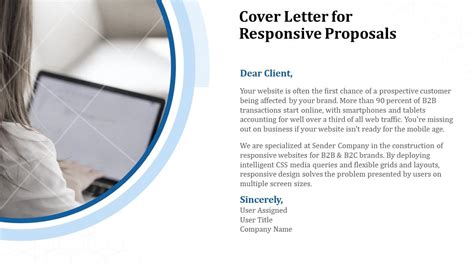 Cover Letter For Responsive Proposals Ppt Powerpoint Presentation Background Presentation