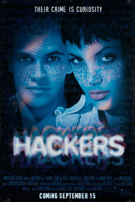 Hackers Original 1995 U.S. One Sheet Movie Poster - Posteritati Movie ...