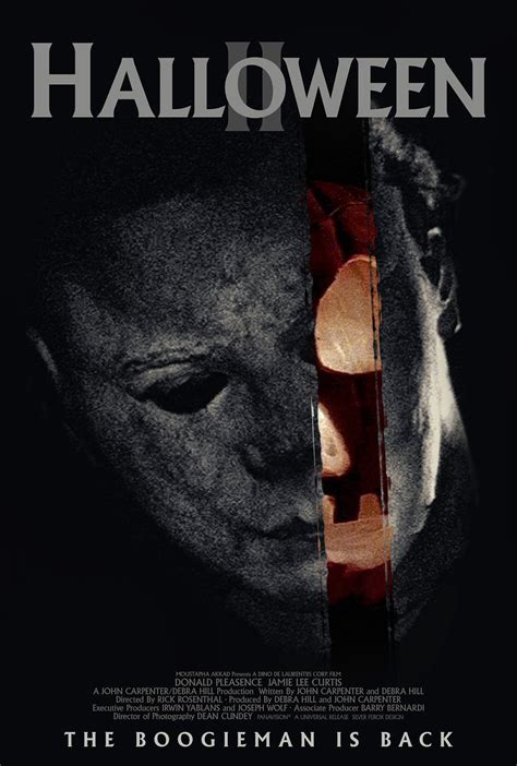 Halloween Ii Writer Producer Composer Filmes De Terror Capas De