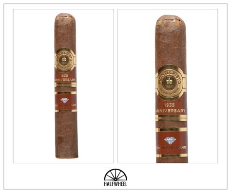 Montecristo Anniversary Edici N Diamante Robusto Halfwheel