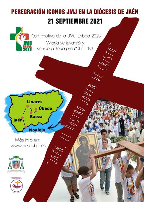 Cartel E Itinerario De Los Iconos De La Jmj Por La Diócesis El Próximo 21 De Septiembre