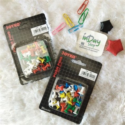 Jual Pcs Paku Mading Push Pin Joyko Inday Shop Shopee Indonesia