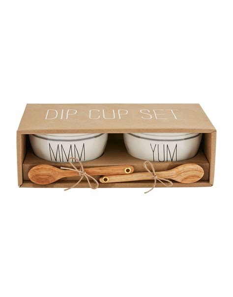 Mud Pie Bistro Yum And Mmm Dip Bowls Set Digs N Gifts