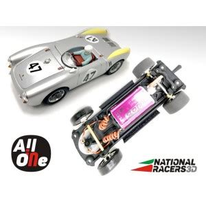 Chasis 3D Revell Porsche 550 Spyder Inline AllInOn NR3D1801401