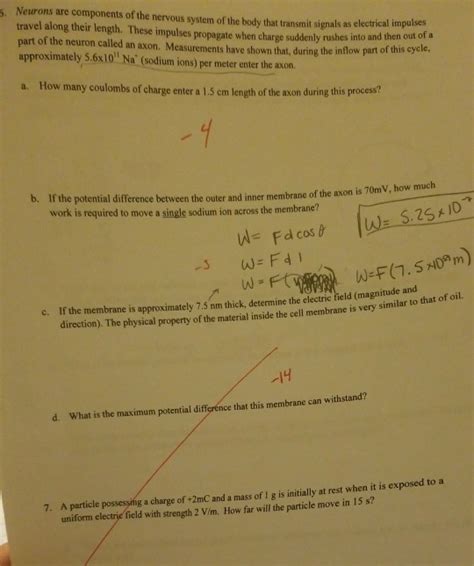 Solved Neurons are components of the nervous system of the | Chegg.com 