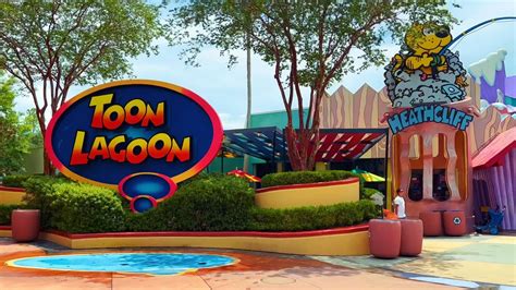 Toon Lagoon At Universal Islands Of Adventure Walking Tour Youtube