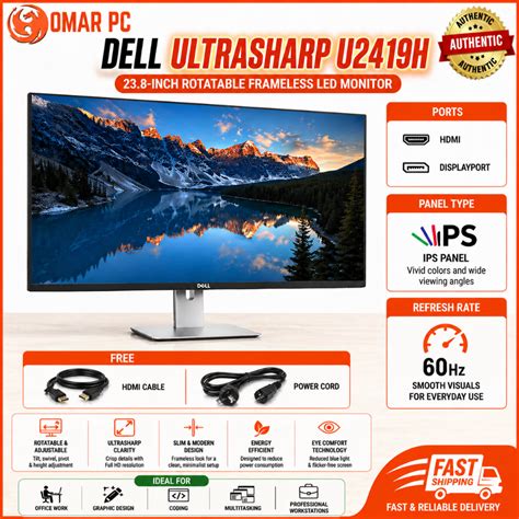 CTO DELL 24 ULTRASHARP U2419H EXP 9/5/2021 (1001836174257-FEDCSG)