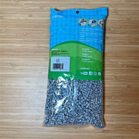 Count Grey Gray Perler Beads Fuse Craft Pixel Art Ebay