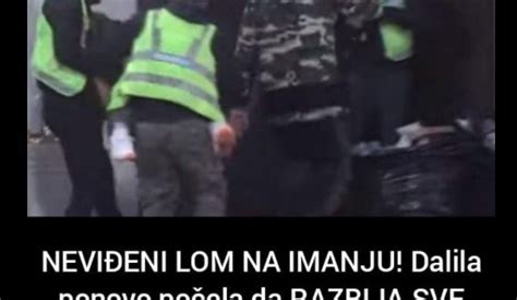 Nevi Eni Lom Na Imanju Dalila Ponovo Po Ela Da Razbija Sve Pred Sobom