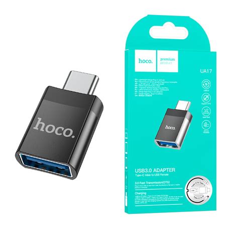 OTG Переходник Type-C to USB(A) Hoco UA17: продажа, цена в Киеве ...