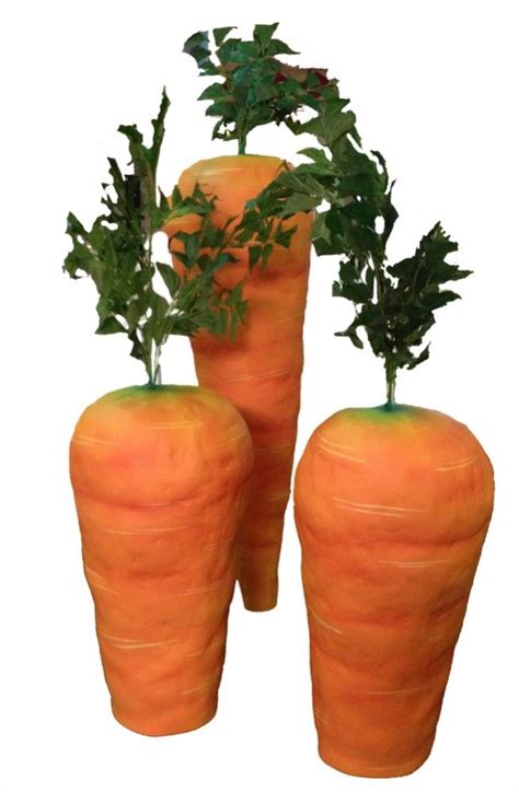 carrot tops with greenery