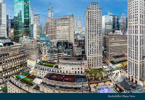 View of Rockefeller Plaza from Workspace by Rockefeller Group