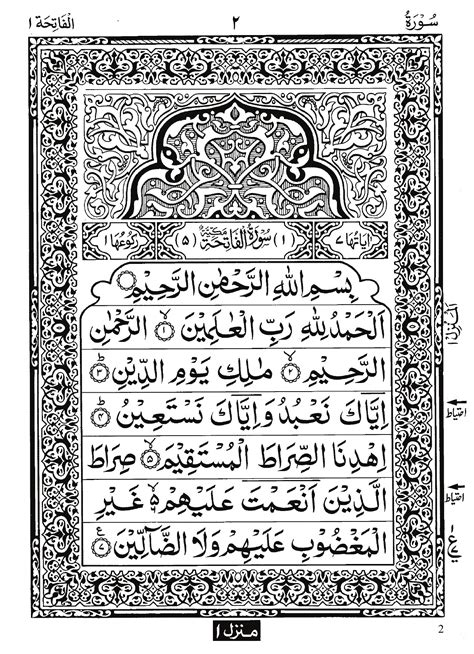 01 Al Fatiha – Al Quran