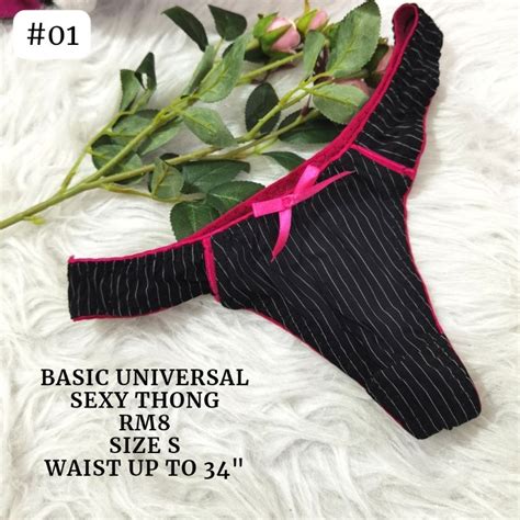 Ladies Sexy Thong Women Sexy Gstring Pelbagai Design Shopee Malaysia