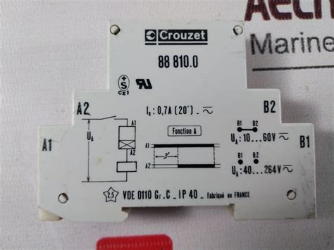 Crouzet Time Delay Relay Aeliya Marine