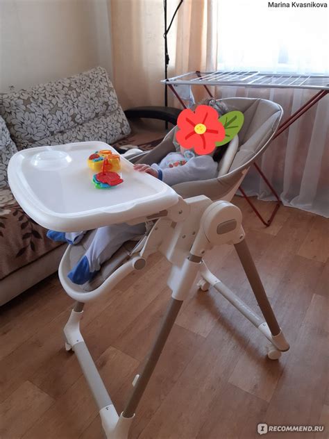 Стульчик для кормления Capella S-211 NEW - «Я даже немного завидую ...