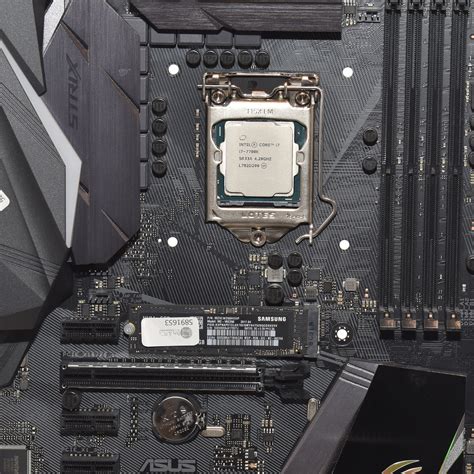 Refurbished Intel Core I7 7700k Cpu And Asus Strix Z270f Gaming