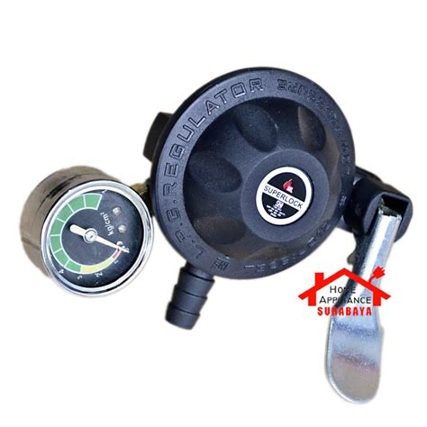 Jual Regulator Meter Tekanan Rendah Superlock Super Lock Gascomp Grs