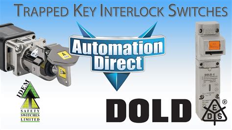 Dold And Idem Trapped Key Safety Interlock Switches From Automationdirect