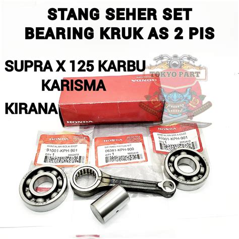 Jual Stang Seher Set Honda Kph Plus Bearing Kruk As Kualitas Asli