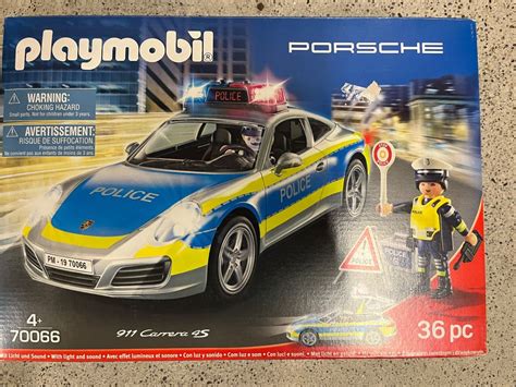 Playmobil City Action Porsche Carrera S Polizei Kaufen Auf