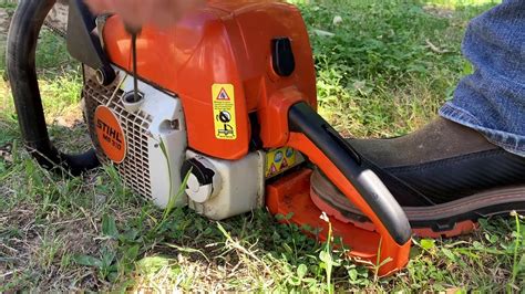 Stihl Ms Chainsaw Review Pictures Specs Off