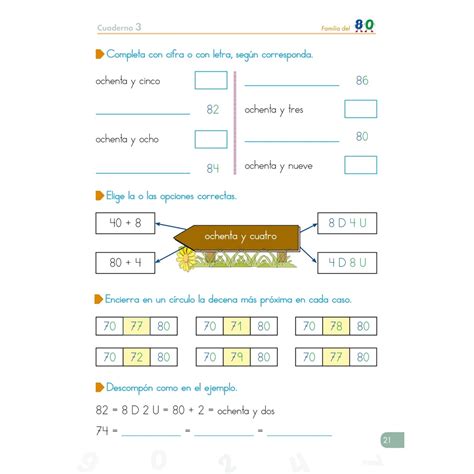 Matemáticas comprensivas Números 3 Editorial GEU Mexico