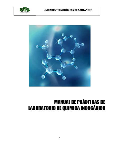 Manual De Practicas De Laboratorio De Quimica Inorganica Vasos Images