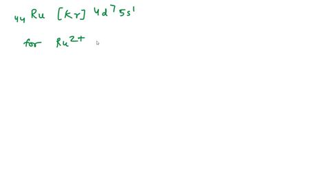 Solved Predict The Ground State Electron Configuration Of Each Ion