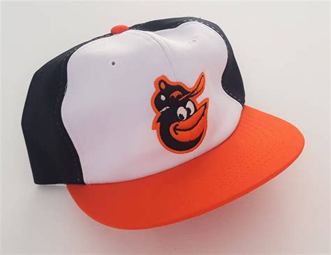 Vintage Baltimore Orioles Ted Fletcher Snapback Hat Mlb Vtg Etsy