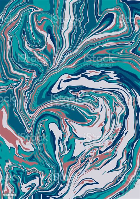 Vetores De Textura De Arte Fluida E Mais Imagens De Abstrato Abstrato Arte Azul Istock