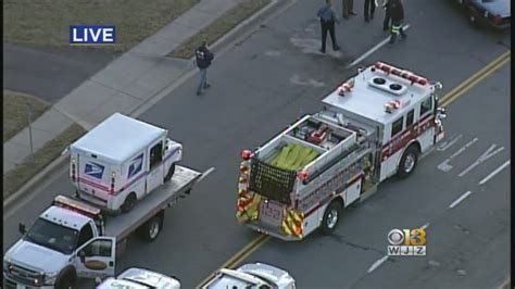 USPS TRUCK FLIPS IN COLLISION WITH ENGINE IN MD | Mike Wilbur