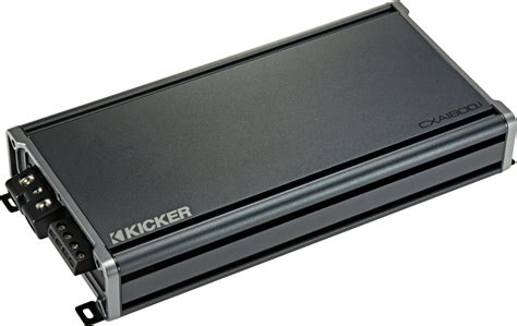 Kicker Cx 1800w Class D Digital Mono Amplifier With Variable Low Pass