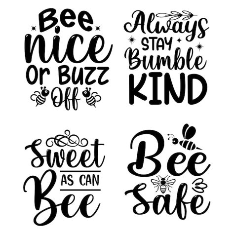 Premium Vector Bee Svg Bundle