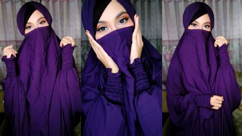 How To Wear Khimar Khimar Jilbab Tutorial Ft Apsara By Antara Youtube