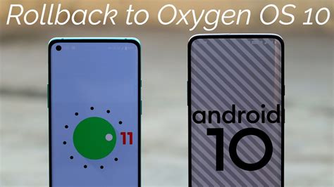 Rollback Oneplus 7 Series From Oxygen OS 11 Open Beta 2 To Oxygen OS 10