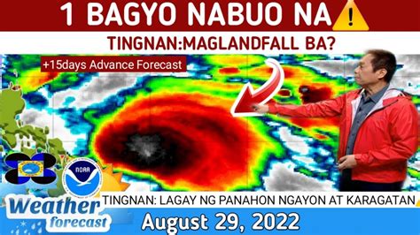 Bagyo Nasa Labas Ng Parlandfallweather Update Today August