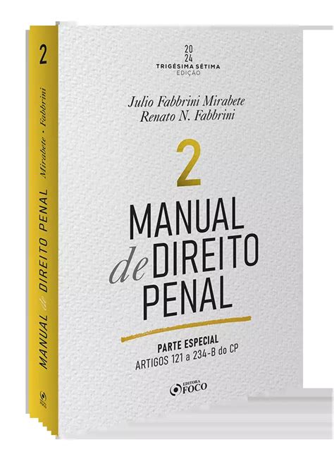 Manual De Direito Penal Parte Geral Mirabete 2024